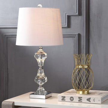 Chloe 26" Crystal LED Table Lamp - JONATHAN Y